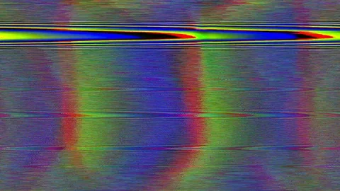 Different colored distorted flare iridescent background. Stock Footage 112155818