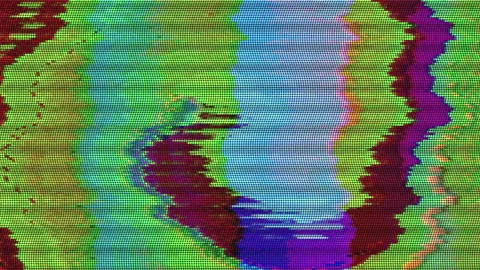 DIfferent colored dynamic nostalgic fashion holographic background. Light Video stock 151224172