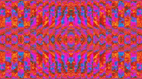 DIfferent colored neon sci-fi trendy holographic background. Light leaks. Stock Footage 151223956