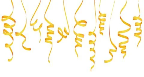 Different colored party garlands Stock Illustration
