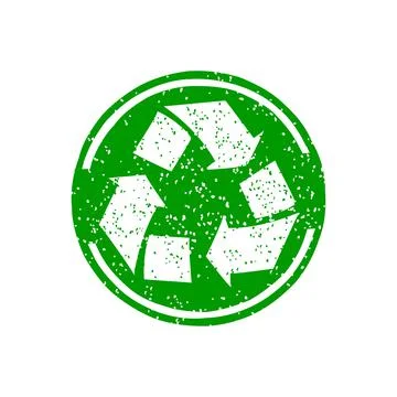 Different colored recycle waste bins vector illustration, Waste types Illustrazione stock