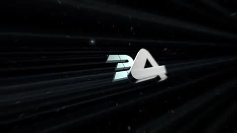 Different colors lights rays with countdown numbers Video stock 260771957