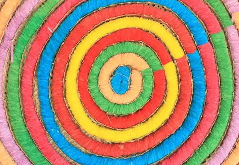 Different colourful carpet Stock Photos