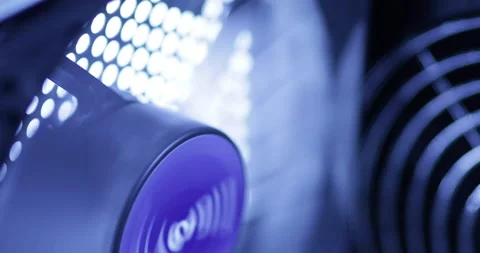 Different computer parts inside the PC Stock-Footage 233624020