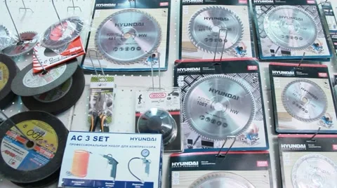 Different consumables for instruments in the shop 스톡 동영상 51298427