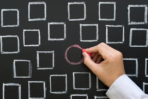 Different creative idea concept Stock Photos