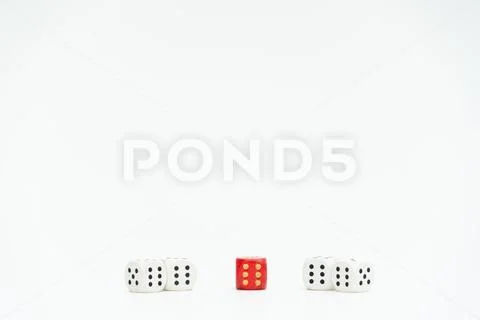 Different cubes symbolize diversity Stock Photos