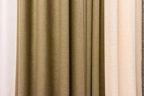 Different curtains Stock Photos