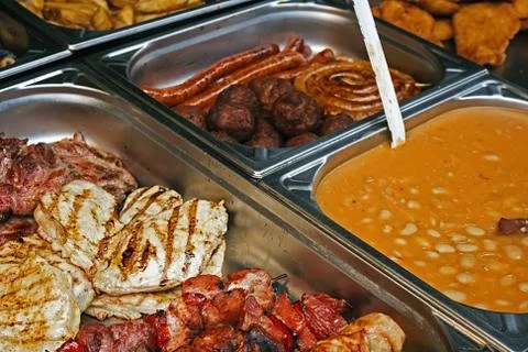 Different dishes-1 Stock Photos