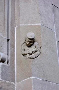 Different emotions statue Stock Photos