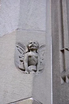 Different emotions statue Stock Photos