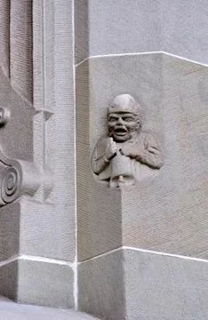 Different emotions statue Stock Photos