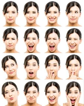 Different expressions Stock Photos