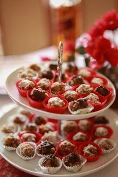 Different forms of delicious chocolates homemade cakes Photos