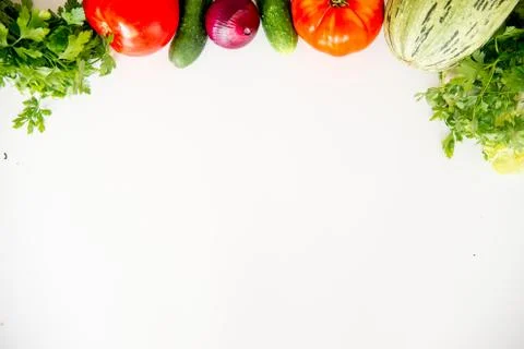 Different fresh vegetables Stock Photos