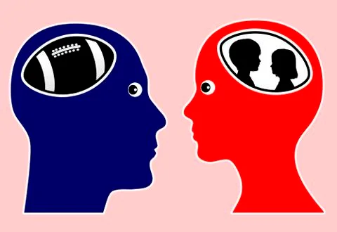 Different Goals Stock Illustration