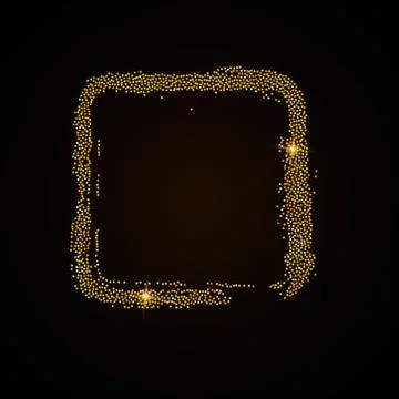 Different gold frames vector Stock Illustration
