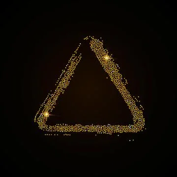 Different gold frames vector Illustrazione stock