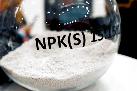 Different granules of glass flasks. Stock Photos