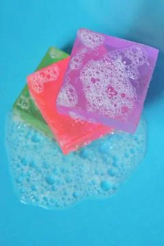 Different handmade soaps Free Stock Photos