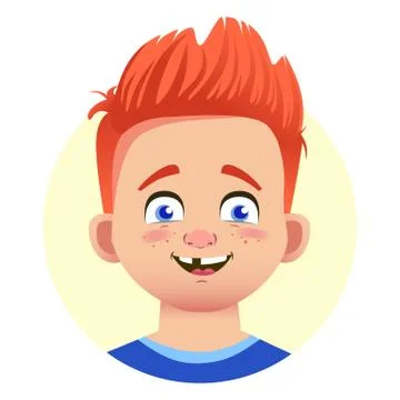 Different human emotions Stock Illustration