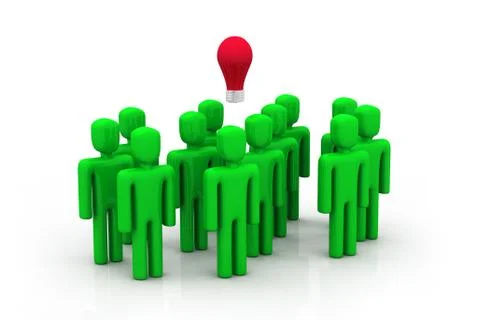Different idea. Stock Illustration