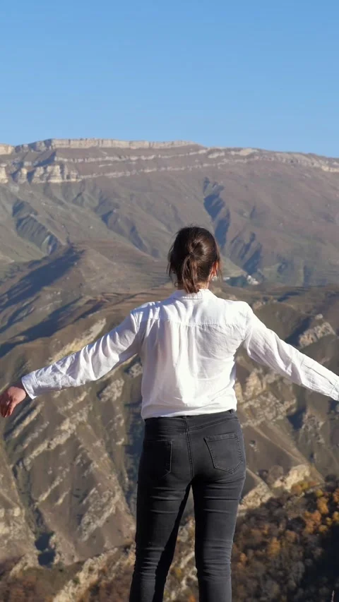 Different Individuals Enjoying Nature. Multiple Scenarios Of Outdoor Adventure 스톡 동영상 333892114