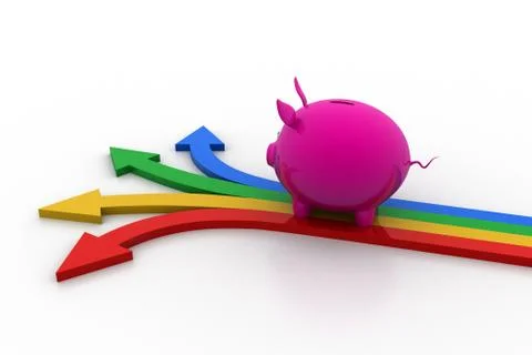 Different investment concept Free Stock Illustration