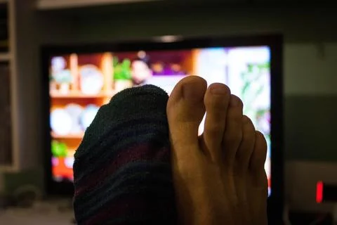 A different kind of toes Stock Photos