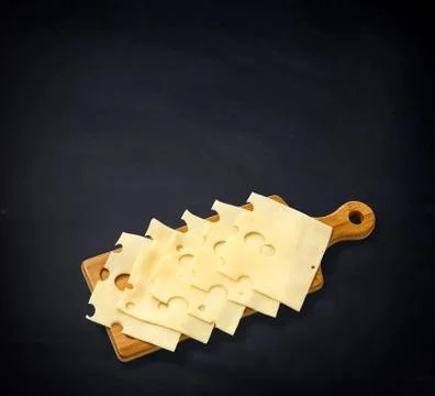 Different kinds of cheese Foto stock