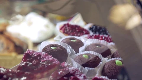 Different Kinds of Dessert Video stock 75052035