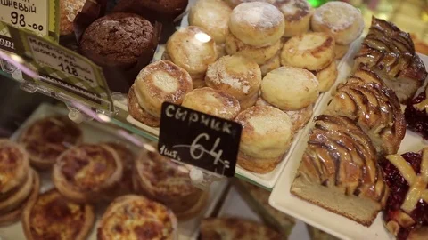 Different Kinds of Dessert Stock Footage 75052137