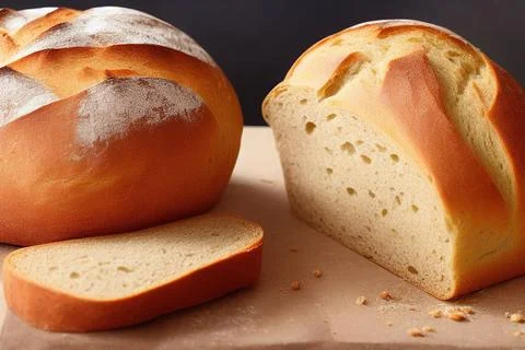 Different kinds of fresh bread as background. IA Tehnology Stock Illustration