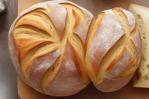 Different kinds of fresh bread as background. IA Tehnology Stock Illustration