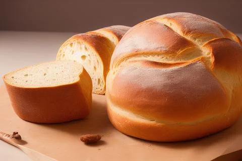 Different kinds of fresh bread as background. IA Tehnology Stock Illustration