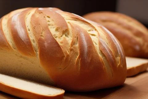 Different kinds of fresh bread as background. IA Tehnology Stock Illustration