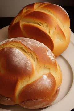 Different kinds of fresh bread as background. IA Tehnology Stock Illustration