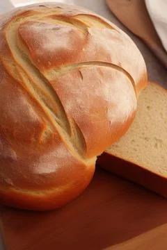 Different kinds of fresh bread as background. IA Tehnology Stock Illustration