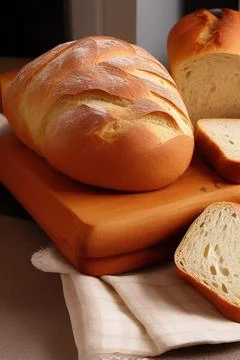 Different kinds of fresh bread as background. IA Tehnology Stock Illustration