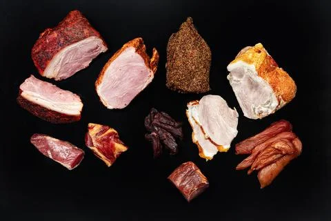 Different Kinds Of Meat Stock Photos