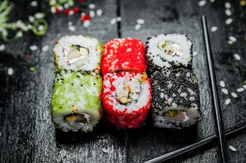 Different kinds of Rolls Stock Photos