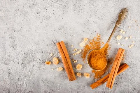 Different Kinds of Spices Stock Photos