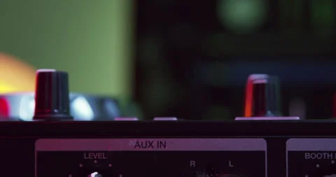 Different Knots on Mixing Board with Color Backgrounds Stock Footage 243399513