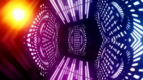 Different Led light virtual studio art 65 Video stock 50212339