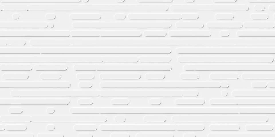 Different length horizontal offset beveled rectangles geometry background w.. Illustrazione stock