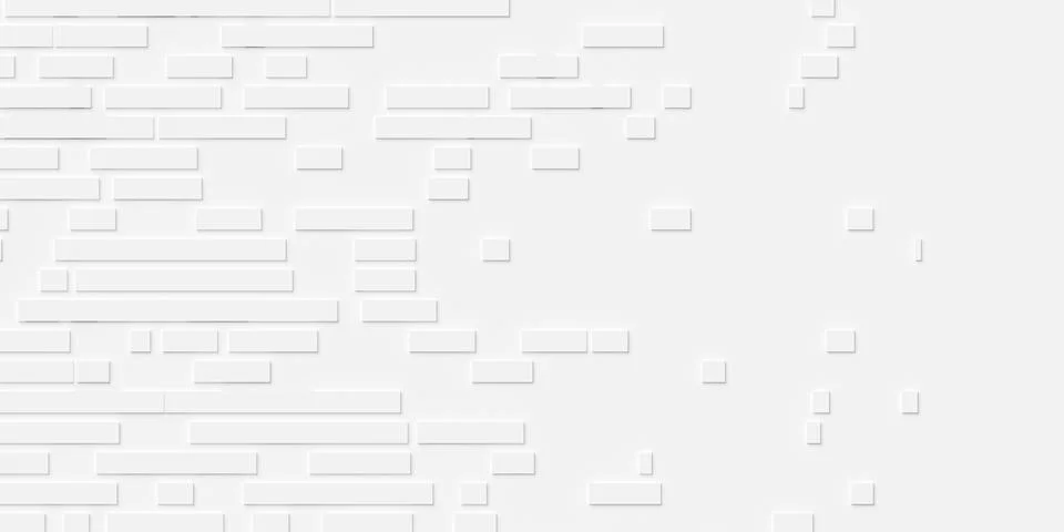 Different length horizontal offset rectangles geometry background wallpaper.. Illustrazione stock