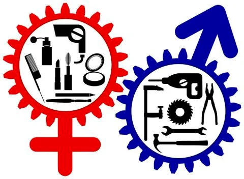 Different Likings Stock Illustration