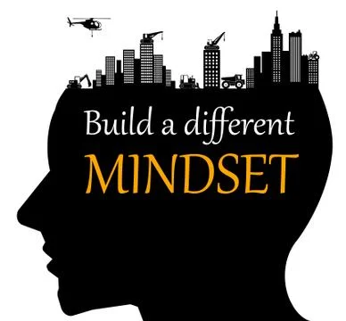Different mindset Stock Illustration