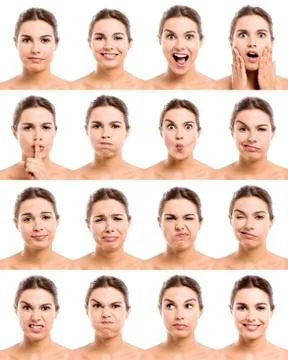 Different moods Stock Photos