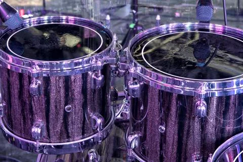 Different musical instruments Stock Photos